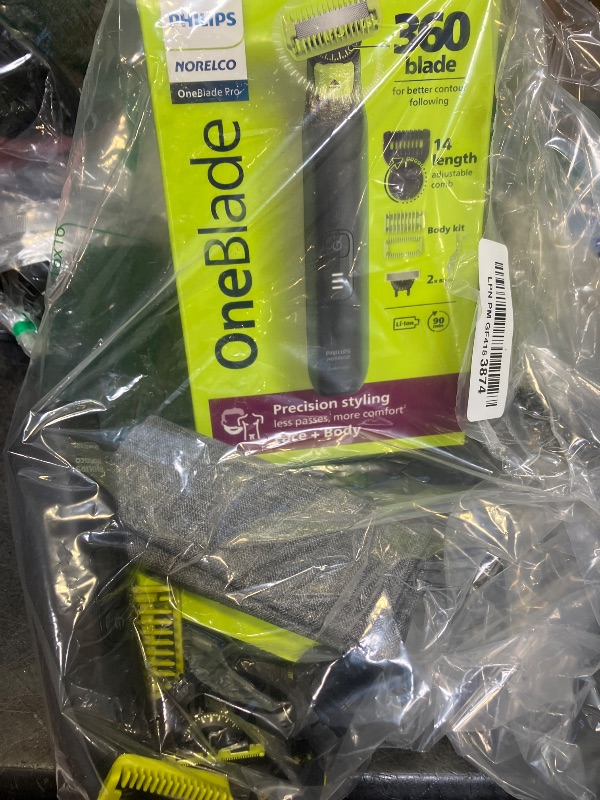 View 2 of Philips Norelco OneBlade 360 Face Trimmer & Shaver