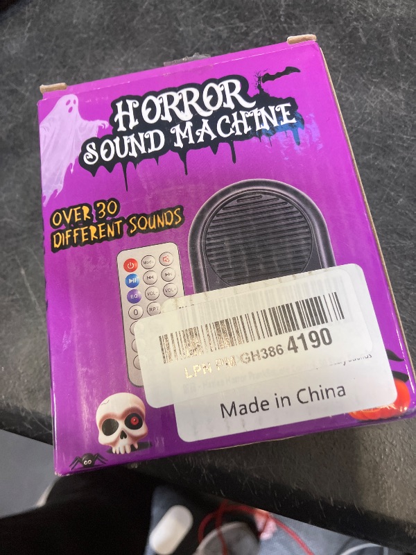 View 2 of Haxiee Horror Prank Sound Machine with Remote