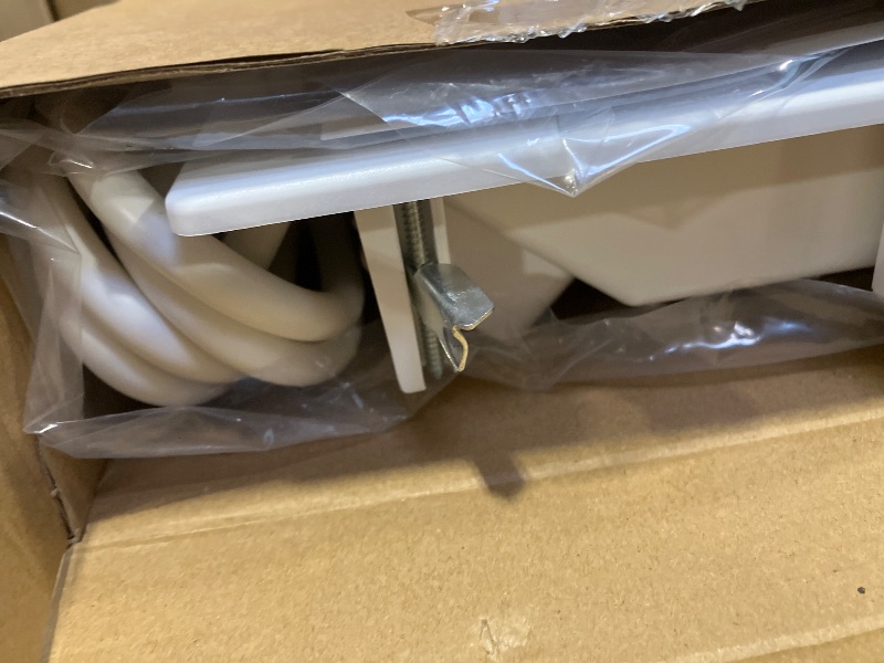 View 3 of Plug'n In Wall Cable Management Kit with Recessed Outlet Box, 4 Outlets