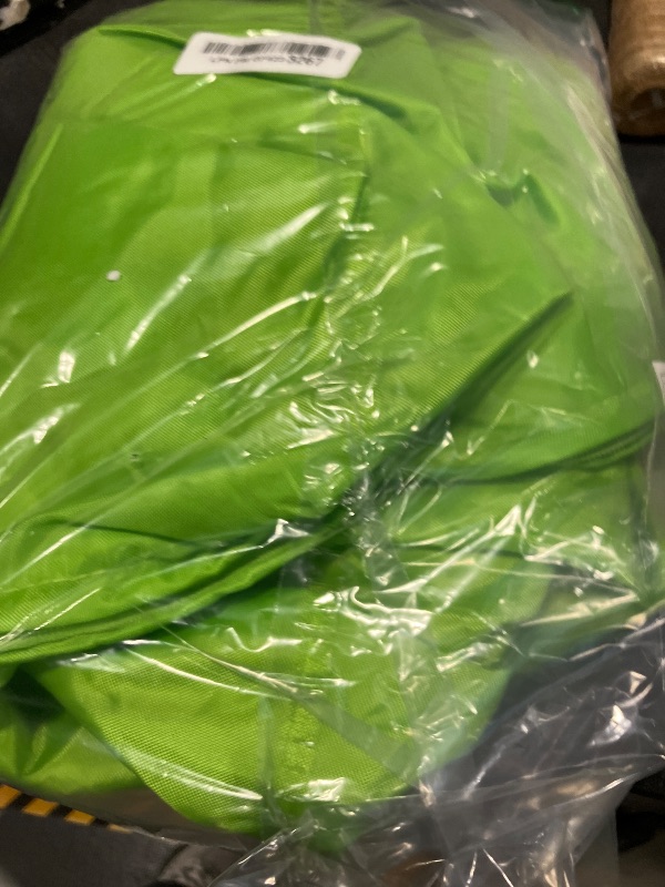 View 2 of Posh Creations Stuffed Animal Storage Bean Bag Chair Cover - Green Shark