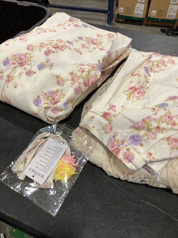 View 4 of Willyacos 18th Century Victorian Dress Floral M
