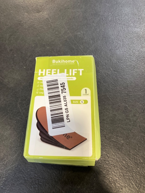 View 2 of Bukihome Adjustable Heel Lift Inserts - Pack of 1, Small