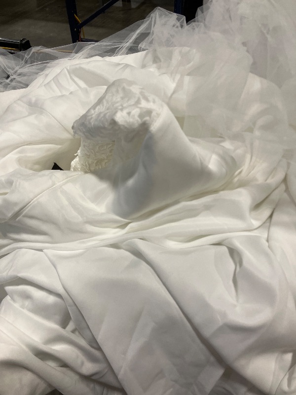 View 4 of ABaoWedding Women's Lace Wedding Dress - us 14
