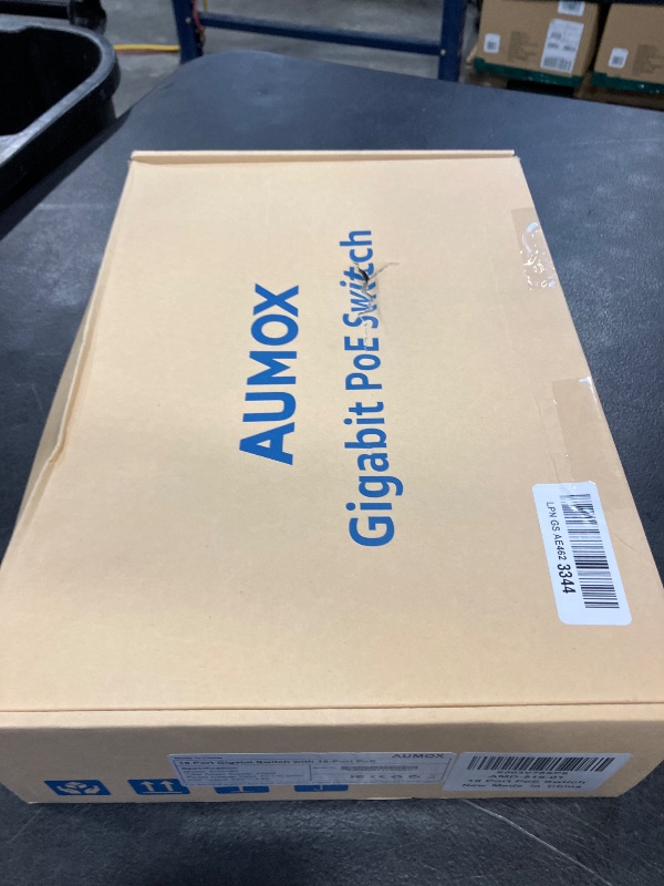 View 2 of Aumox 18-Port Gigabit PoE Switch