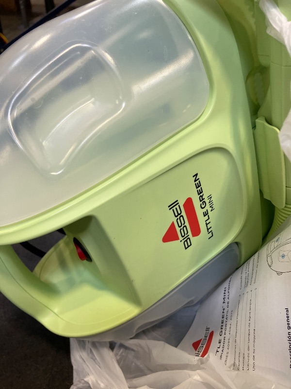 View 3 of BISSELL Little Green Mini Portable Carpet Cleaner, 4075
