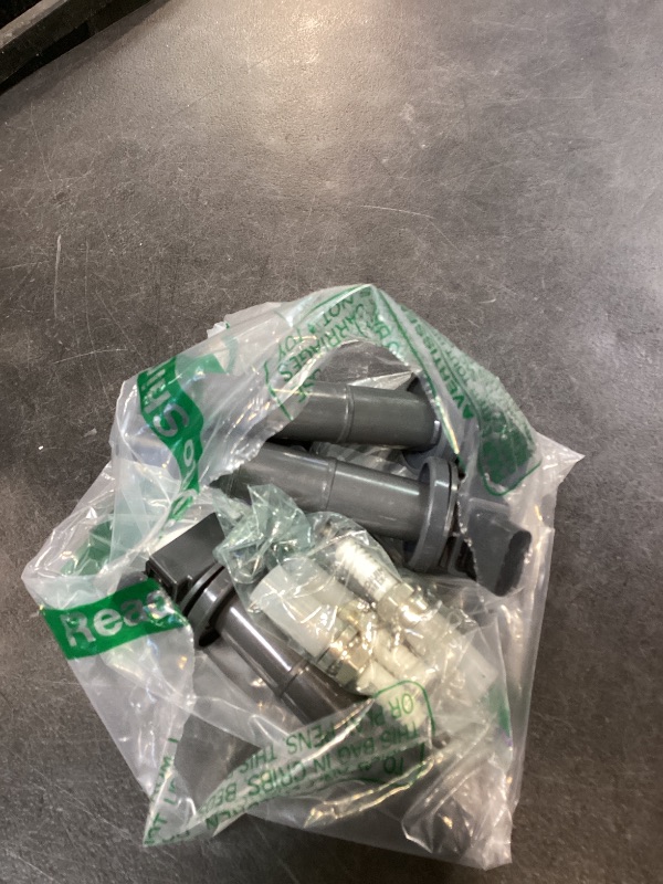 View 3 of BDFHYK Ignition Coil and Spark Plug Set for Toyota