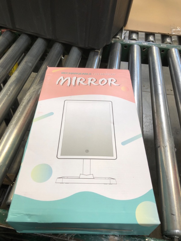 View 2 of FUNTOUCH Rechargeable Makeup Vanity Mirror with Lights