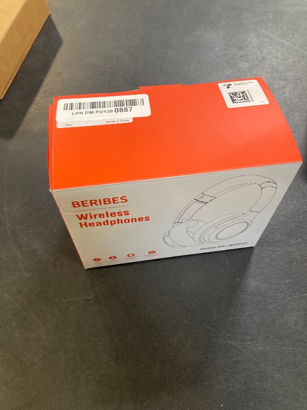 View 2 of BERIBES Bluetooth Headphones Over-Ear Wireless HiFi Stereo 65H Playtime