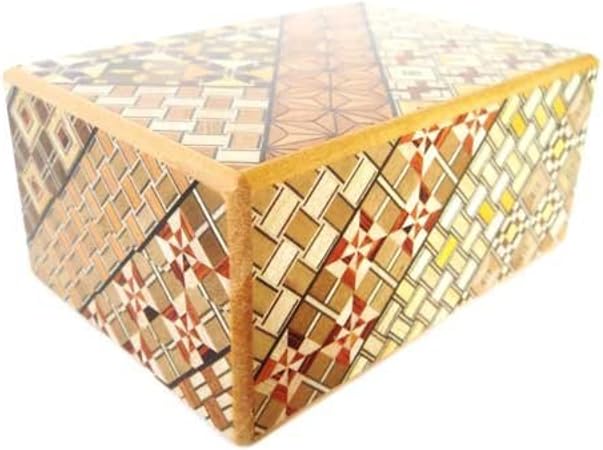 Photo 1 of Yosegi Puzzle Box 5 sun 10 steps