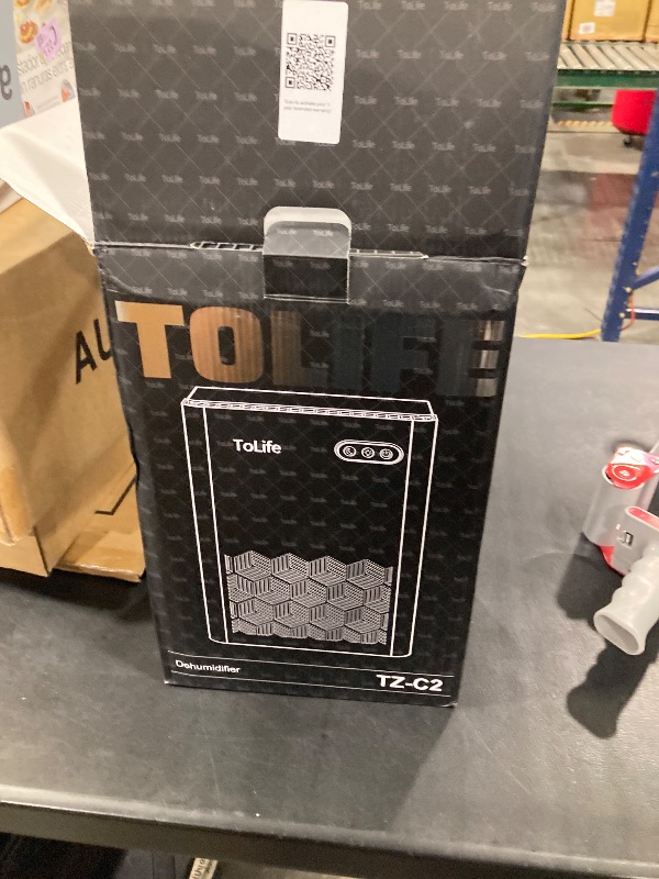 View 3 of ToLife Dehumidifier, 1000 Sq Ft, 95 oz Tank, Sleep Mode, Auto Shutoff