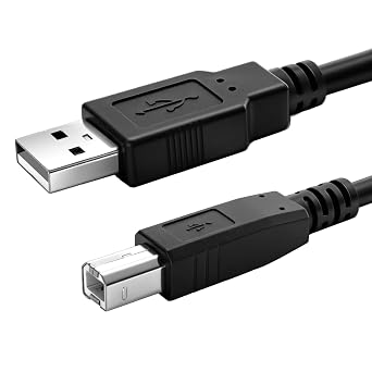 Photo 1 of Superer 5FT USB-A to USB-B 2.0 Printer Cable, High-Speed Data Cord
