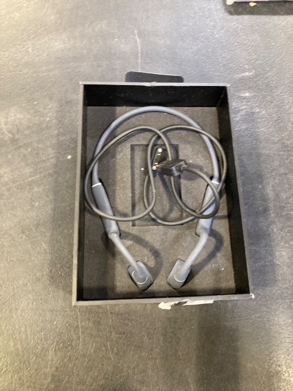 View 3 of Raycon Bone Conduction Headphones - Open Ear Running Headphones & Bluetooth Earbuds, Sweat & Water-Resistant with Mic (Gray)