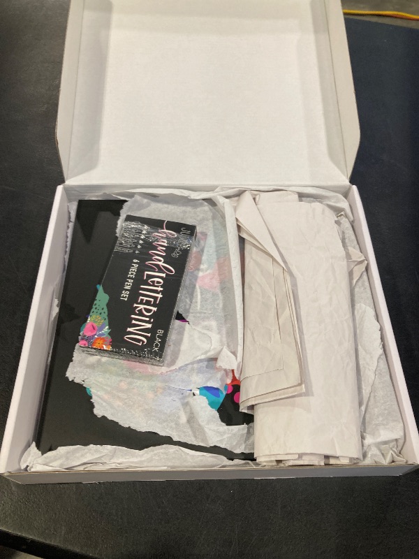 View 2 of June & Lucy Calligraphy Kit with Workbook