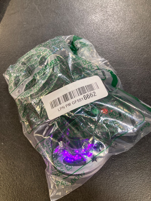 View 2 of DAYLIGHTIR Purple Halloween Solar String Lights, 2 Pack