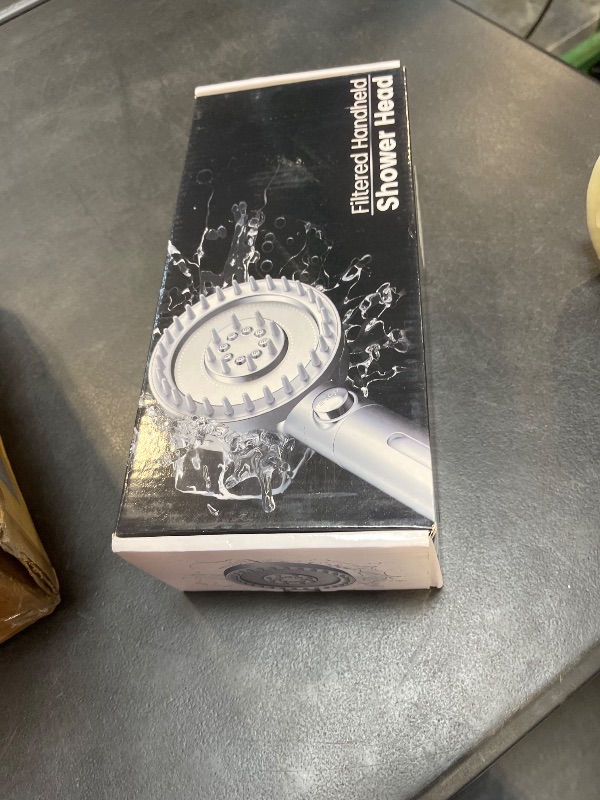 View 3 of PWERAN Handheld Shower Head - Matte Black