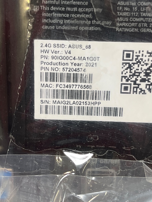 Photo 1 of ASUS DSL-AC68U