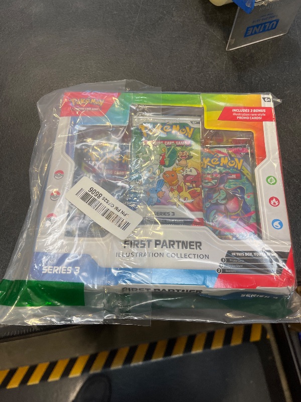 View 2 of Pokemon TCG First Partner Illustration Collection Series 3 Booster Pack