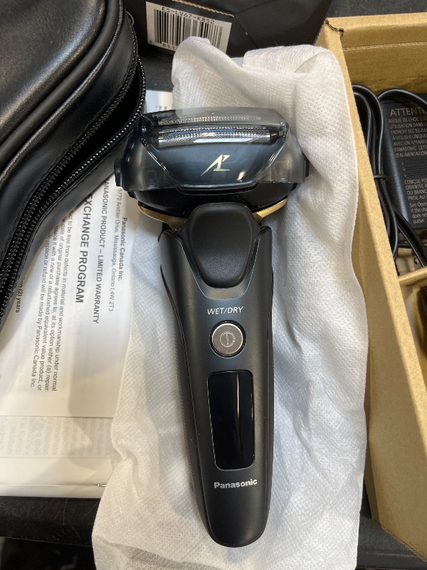 View 3 of Panasonic ARC5 Electric Razor for Men, 5-Blade Wet Dry Electric Shaver