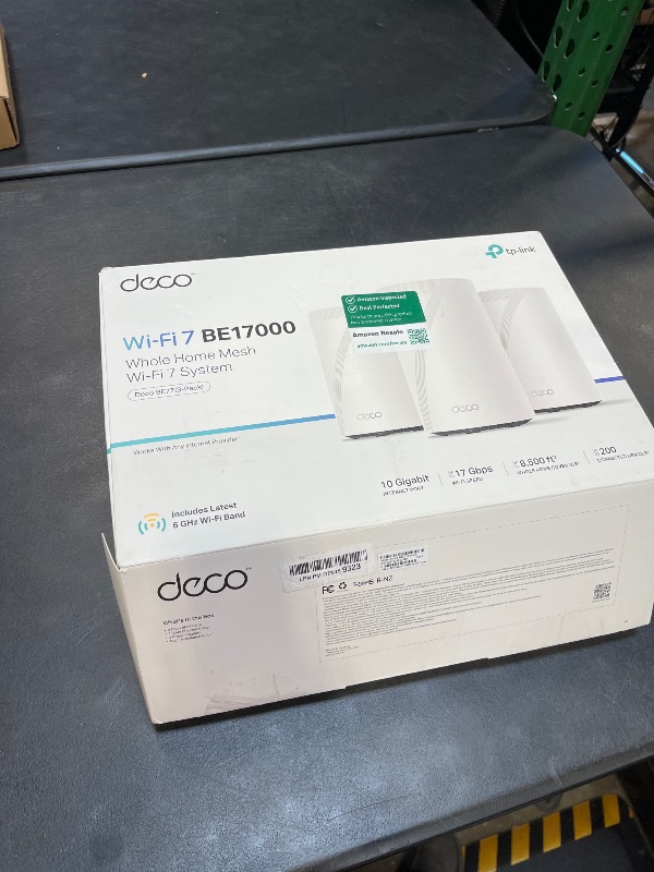 View 2 of TP-Link Deco BE77 Wi-Fi 7 Mesh System (3-Pack, White)