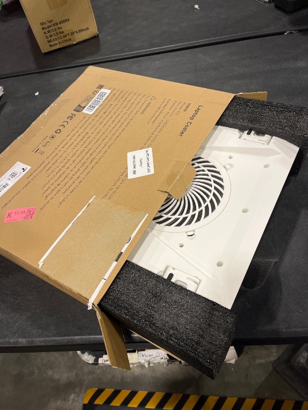 View 2 of llano V12 Gaming Laptop Cooling Pad with Fan