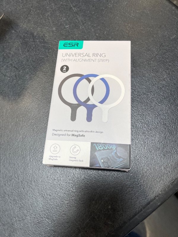 View 2 of ESR MagSafe Ring for iPhone 18 Pro Max/17-12, Dark Blue