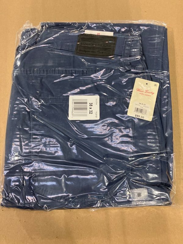 View 2 of Lucky Brand 410 Athletic Sateen Stretch Jean size 38X32