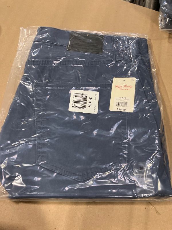 View 2 of Lucky Brand 410 Athletic Sateen Stretch Jean size 34x32