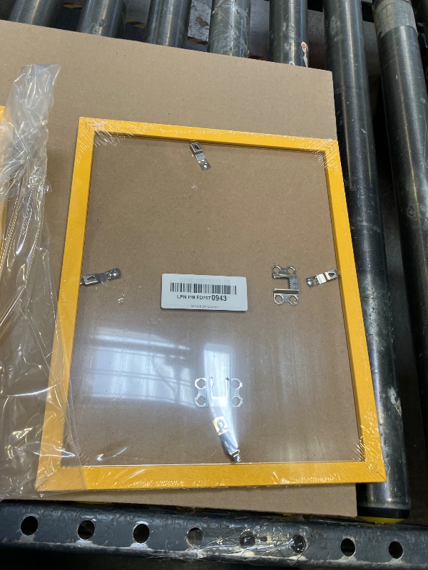 View 2 of Picrit 8.5x11 Picture Frame, Mustard Yellow