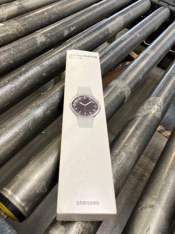 View 3 of Samsung Galaxy Watch4 Classic 46mm Smartwatch - Silver