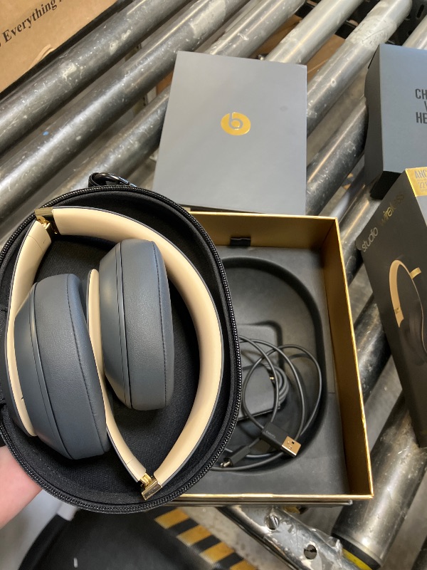 View 2 of Beats Studio3 Wireless Over-Ear Headphones - Shadow Gray