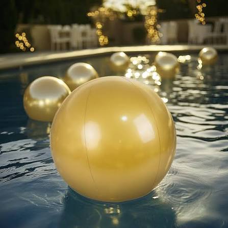 Photo 1 of Gold Party blow up balls