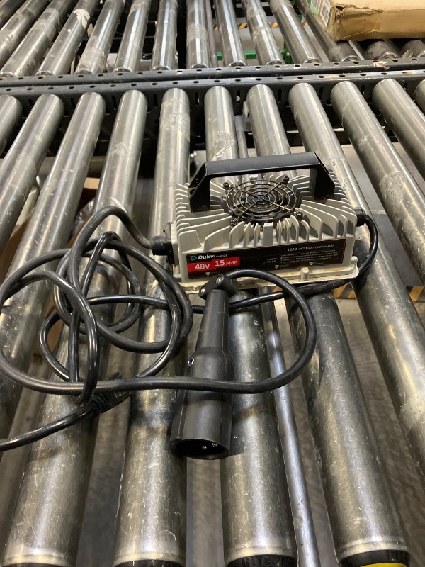 Photo 1 of 48 Volt 10 Amp for Club Car Golf Cart Battery Charger with 3 Pin Round Plug