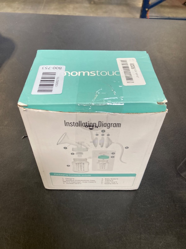View 2 of Momstouch Pump Parts Compatible with Spectra S1/S2/9 Plus, Not Original Accessories, Full Set Replacements Include 20mm Flange, Duckbill Valve, Backflow Protector, Tubing and Bottle