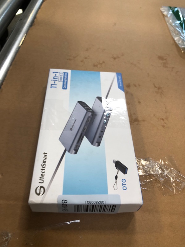 View 2 of UtechSmart USB C Docking Station, Triple Display