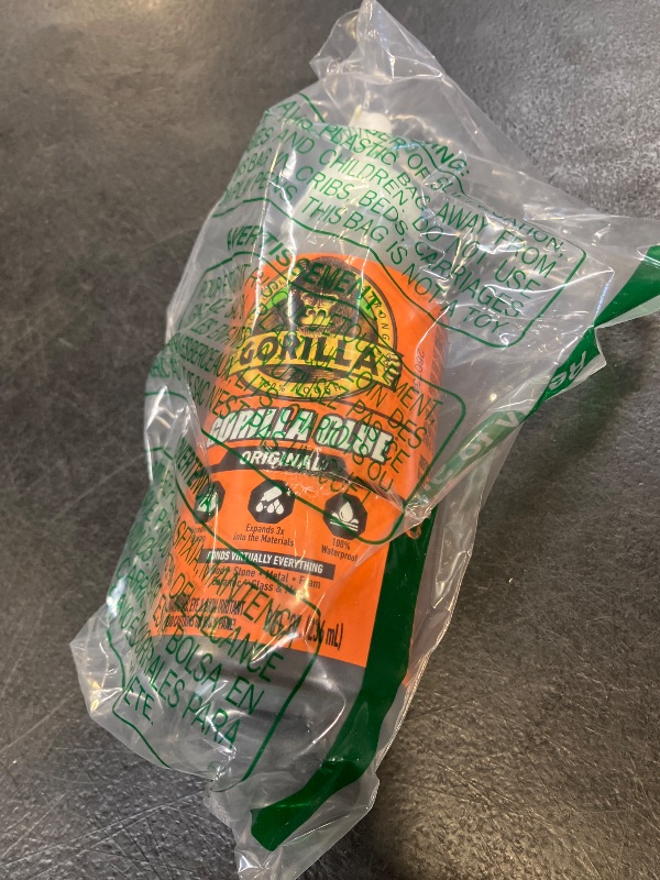 Photo 1 of Gorilla Original Glue, Waterproof Polyurethane, 8 oz