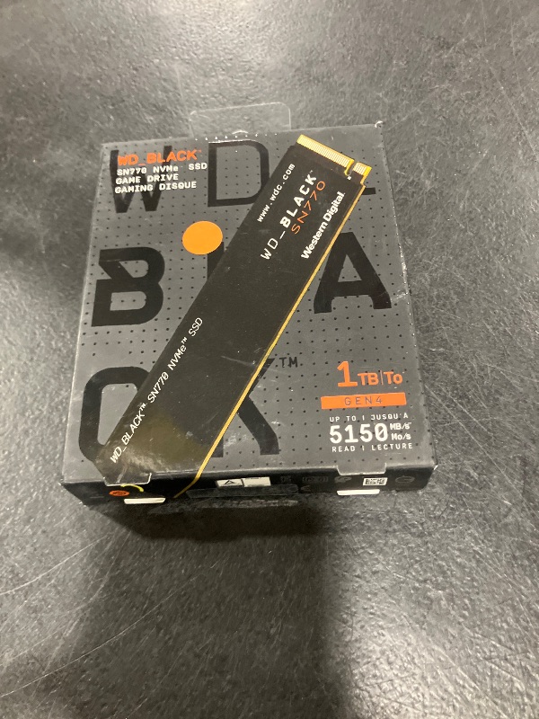 View 2 of WD_BLACK 1TB SN770 NVMe SSD