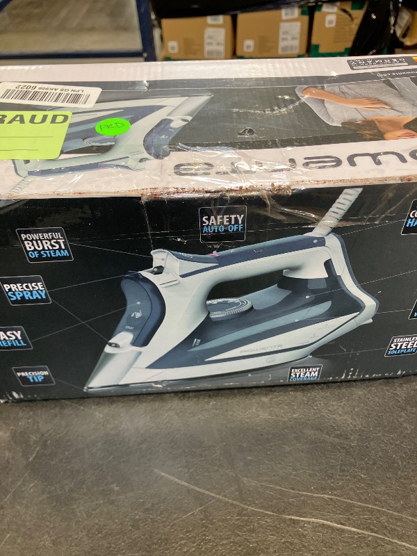 View 2 of Rowenta Focus Excel Steam Iron DW5280, 1725W, Blue