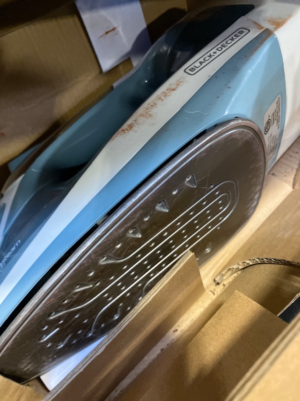 View 4 of Rowenta Focus Excel Steam Iron DW5280, 1725W, Blue