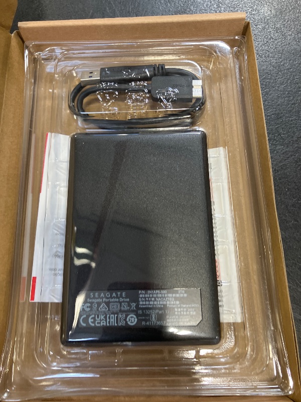 View 4 of Seagate 2TB Portable External Hard Drive