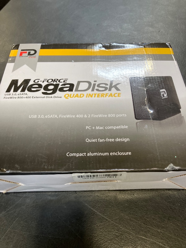 View 2 of Fantom Drives GFORCE Pro External Hard Drive 18TB