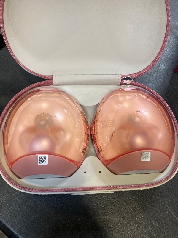 View 5 of Momcozy Air 1 Wearable Breast Pump with Wireless Charging Case