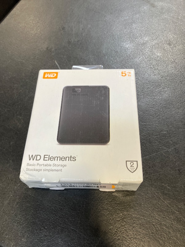 View 2 of Western Digital Elements 5TB Portable External Hard Drive