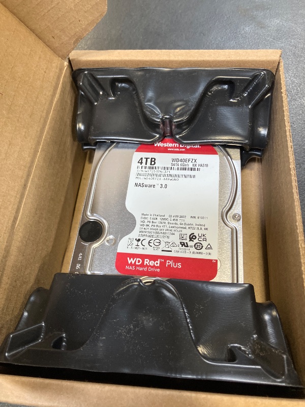 View 3 of Western Digital 4TB WD Red Plus NAS Internal Hard Drive