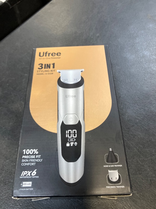 View 2 of Ufree 3-in-1 Beard Trimmer Kit