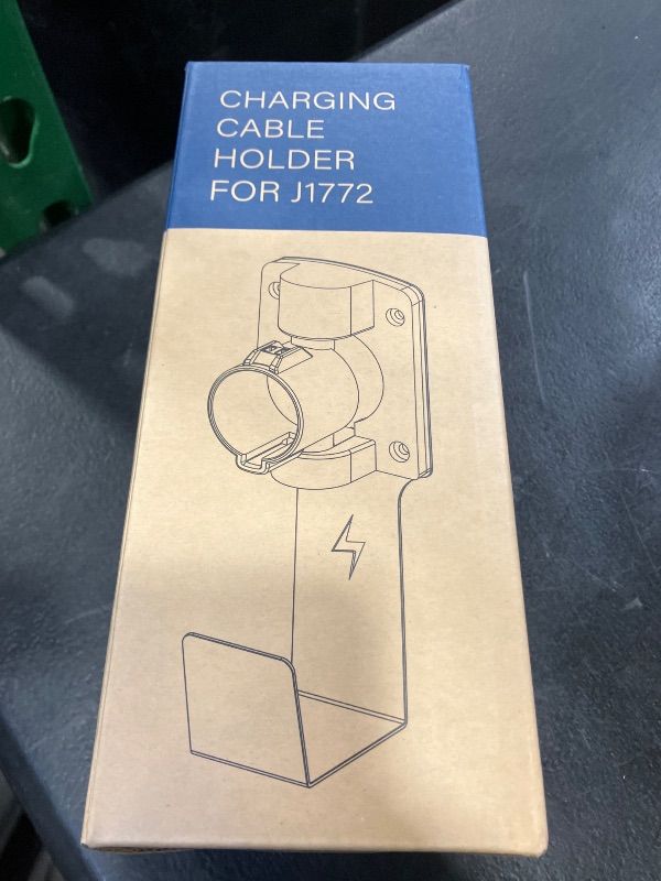 View 2 of FOCSPROD EV Charger Holder J1772 with Rotating Nozzle Dock