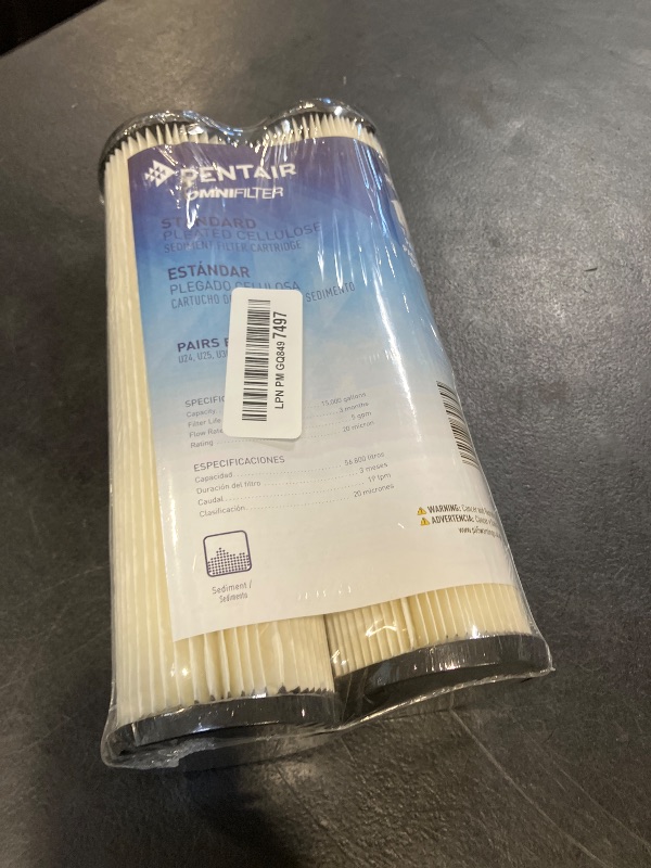 View 2 of OMNIFilter RS1 Sediment Water Filter Replacement Cartridge, 10" x 2.5", 20