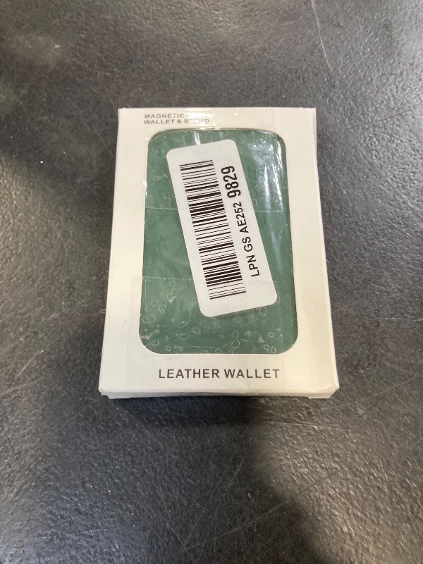 View 2 of Fanseesy for MagSafe Wallet, 5 Card Holder, Slim Leather Magnetic Wallet for iPhone 18/17/16/15/14/13/12 Pro Max Plus Air Series, 1 Card Slots & 1 Cash Slot,Green
