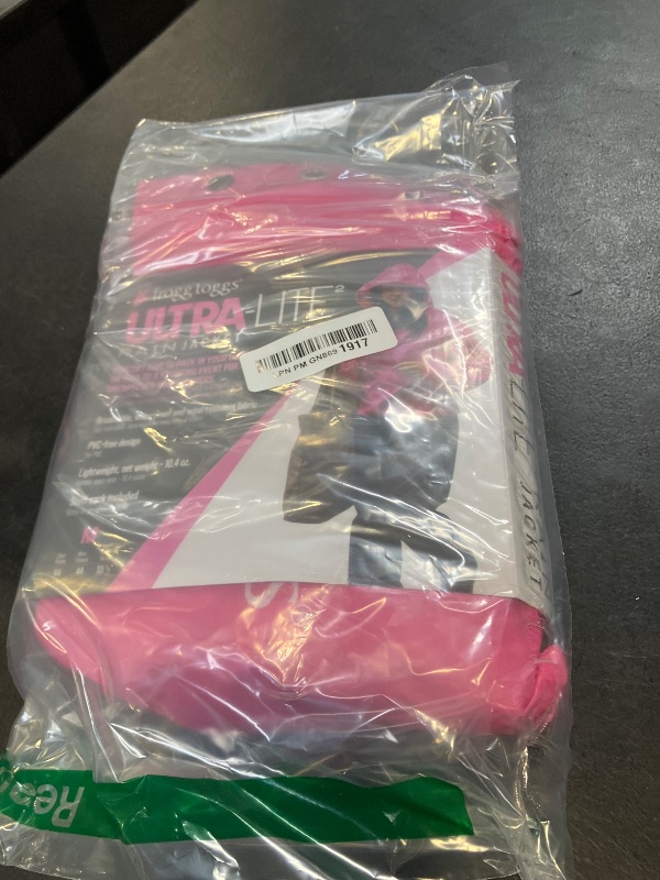 View 2 of FROGG TOGGS Women's Ultra-Lite2 Waterproof Breathable Rain Jacket, Pink, Medium