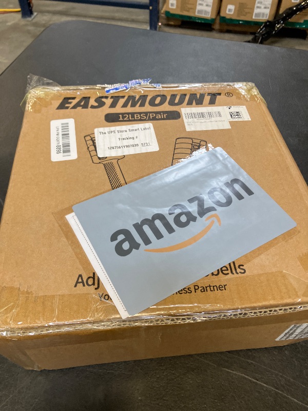 View 2 of EAST MOUNT Adjustable Weight Dumbbells Set of 2, 8 in 1 Hand Weights for Women 2lb/3lb/4lb/5lb/6lb Dumbbell Weights Set 12 lbs/Pair Hand Weights for Home Office Gym Workout