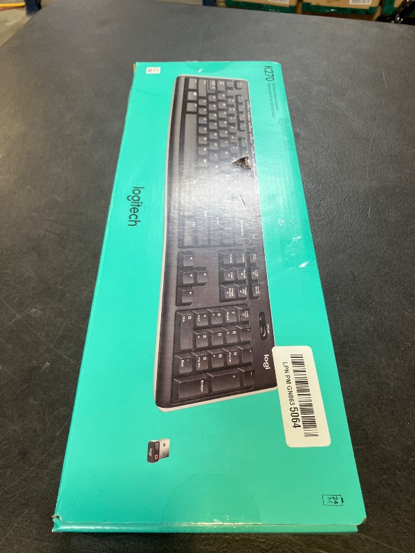 View 2 of Logitech K270 Wireless Keyboard